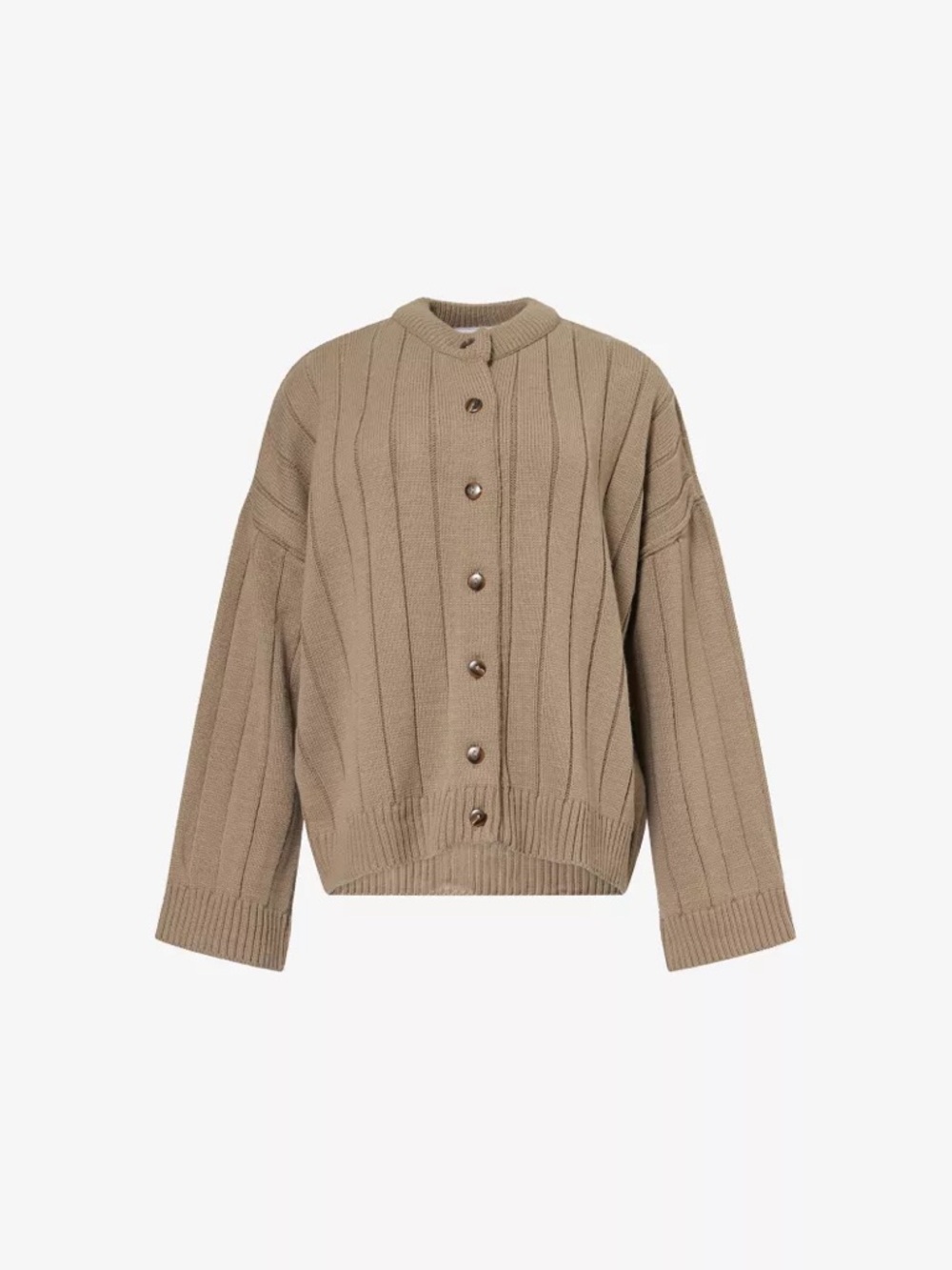 Sisters and Seekers Bryant Ribbed-Knit Cardigan - XS